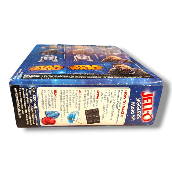 Disney Star Wars Jell-O Jigglers Mold Kit Yoda Darth Vader Chewbacca R2D2 C3PO - Picture 4 of 7